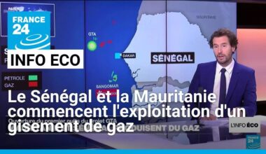 Le Sénégal et la Mauritanie commencent l'exploitation d'un gisement de gaz • FRANCE 24