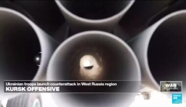 Ukranian troops launch counterattack in border region of Kursk • FRANCE 24 English