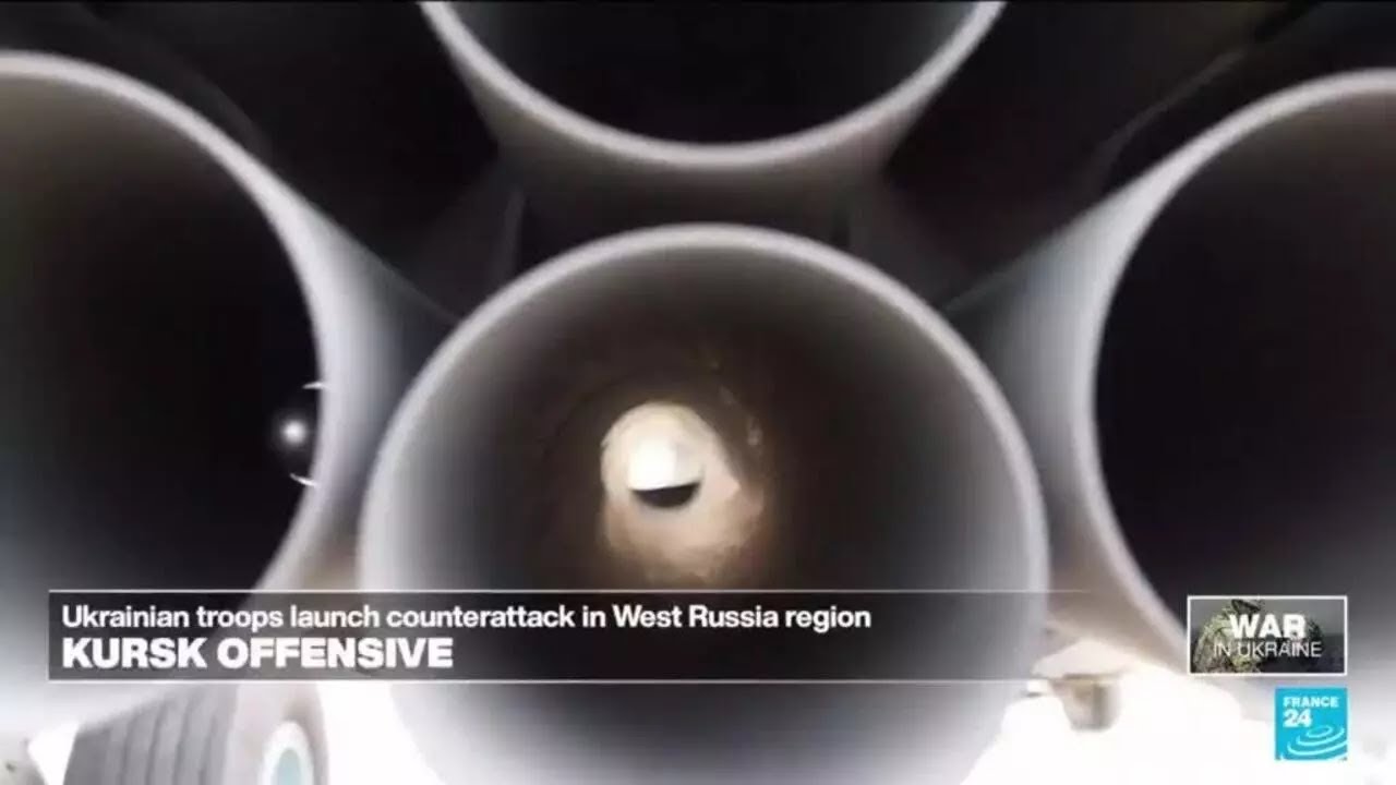 Ukranian troops launch counterattack in border region of Kursk • FRANCE 24 English