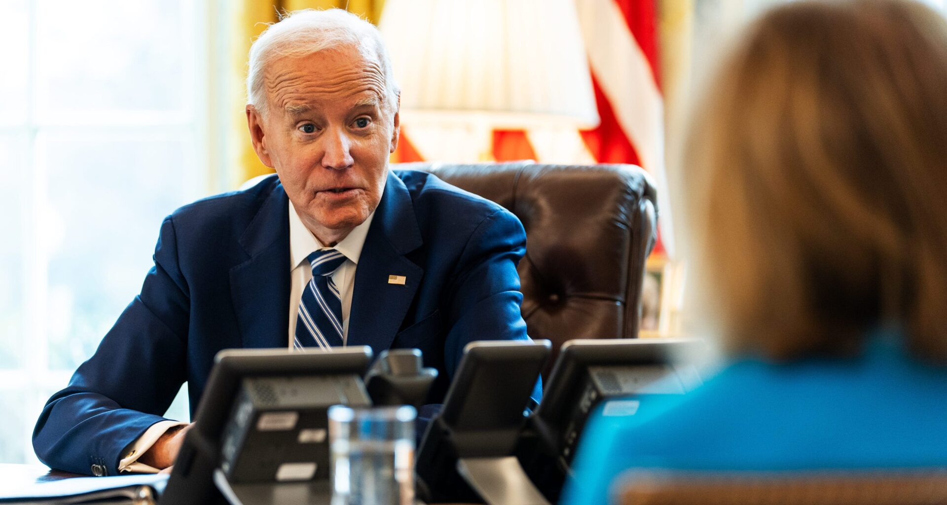 Biden said Trump complimented his economic policies