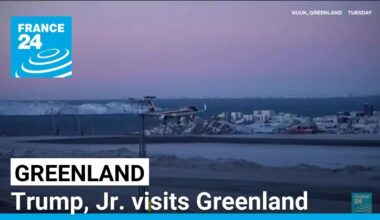 Trump, Jr. visits Greenland as Trump doubles down on acquiring island • FRANCE 24 English