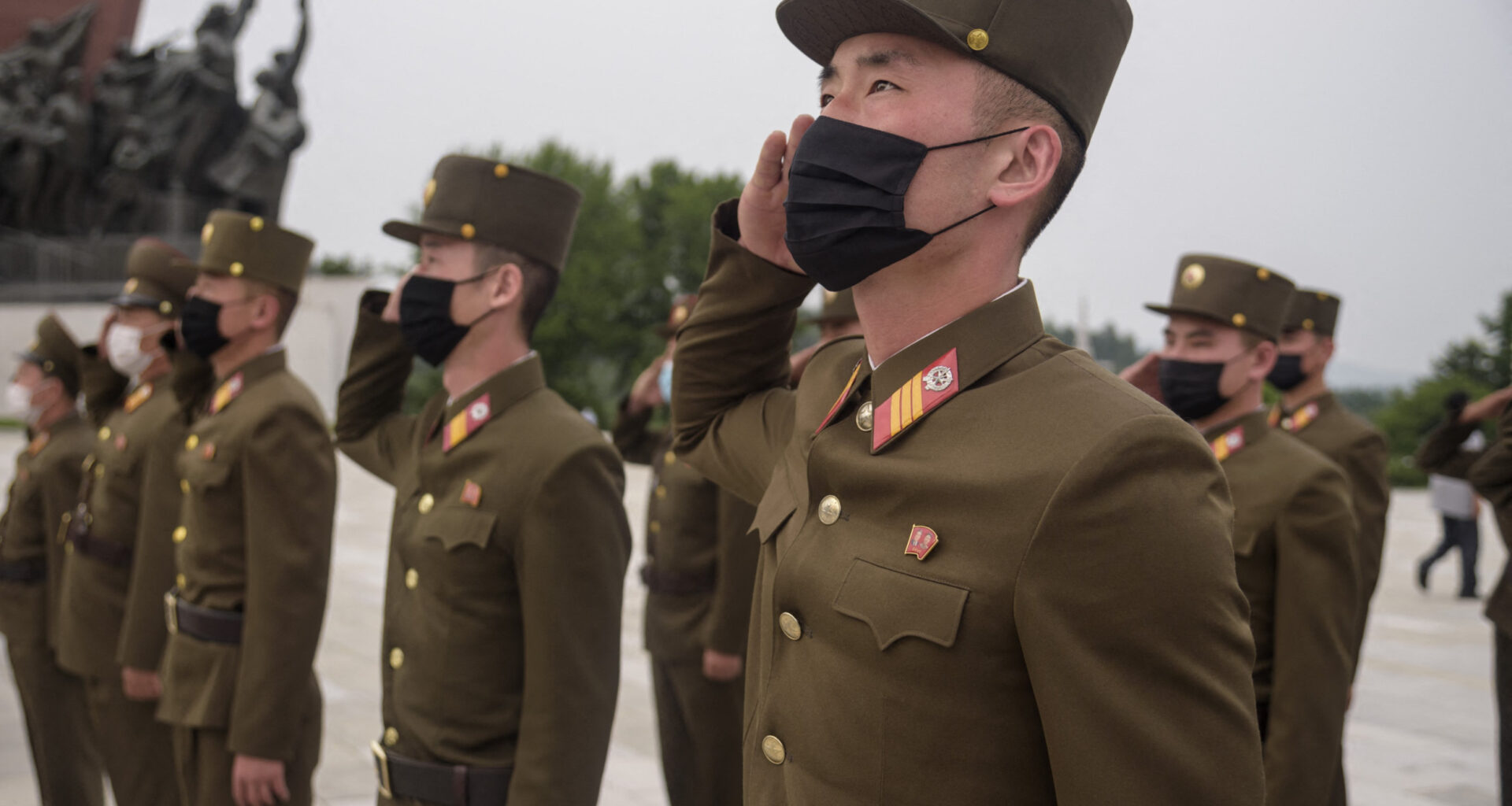 North Korean soldiers