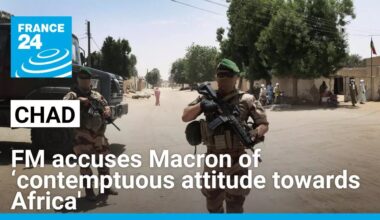 Chad FM accuses Macron of ‘contemptuous attitude towards Africa' • FRANCE 24 English