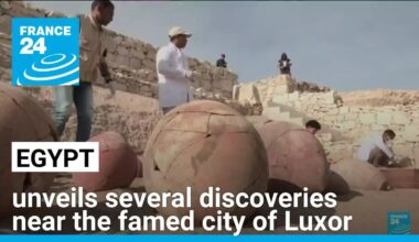 Egypt unveils several discoveries near the famed city of Luxor • FRANCE 24 English
