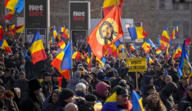Romanian Far-Right Party Stages Protest After Canceled Elections