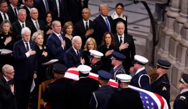 Kamala Harris posts Jimmy Carter funeral photo with notable exclusion