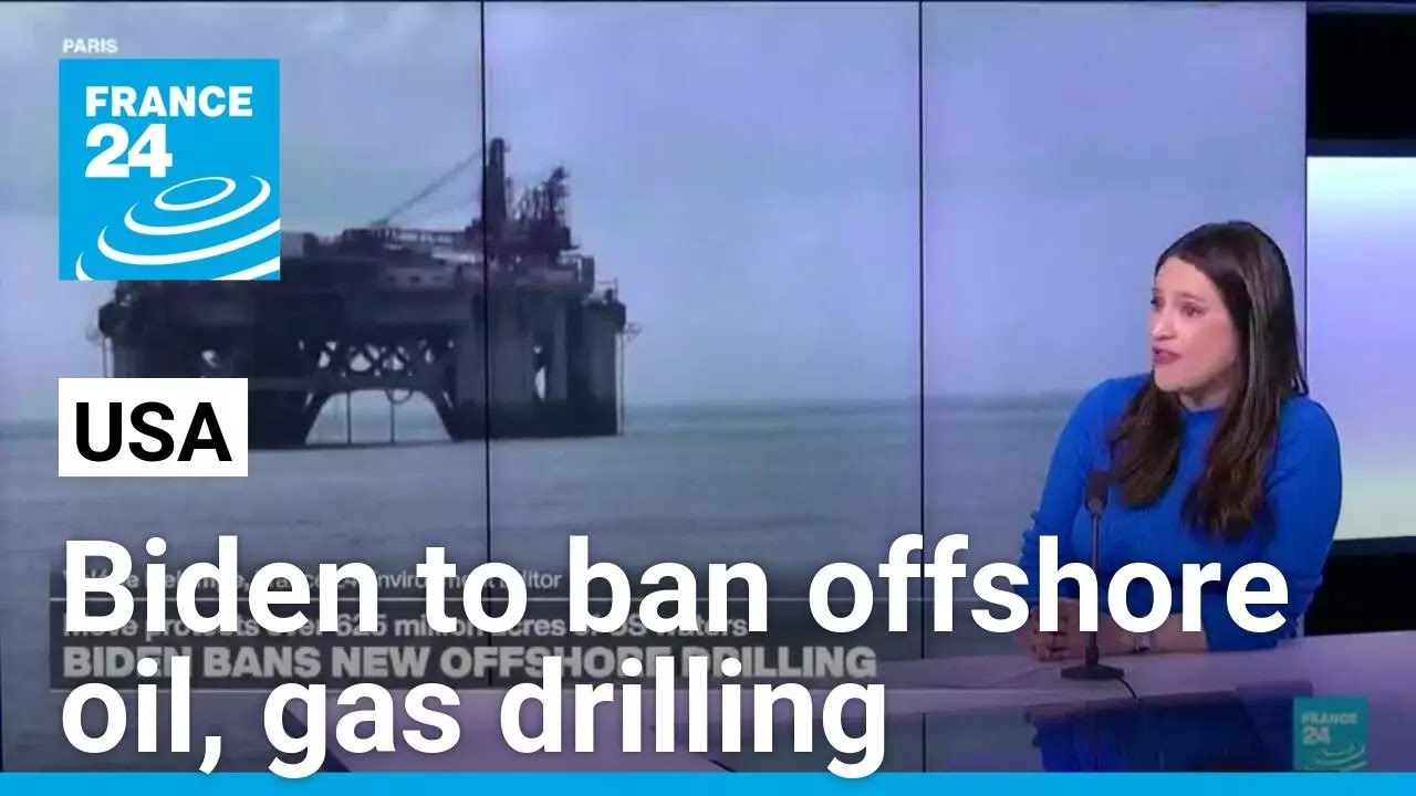 Biden to ban offshore oil, gas drilling in vast areas ahead of Trump term • FRANCE 24 English