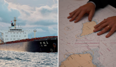Kinesiska fartyget skulle bordas
och föras till Göteborgs hamn | Sverige