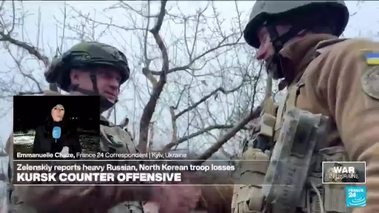Ukranian troops launch counterattack in West Russia region • FRANCE 24 English