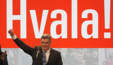 Zoran Milanovic Croatia President