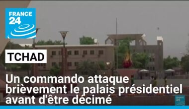 Dans la capitale du Tchad, un commando attaque brièvement le palais présidentiel avant d'être décimé