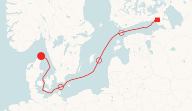 Tanker Jazz Stuck In Baltic Sea
