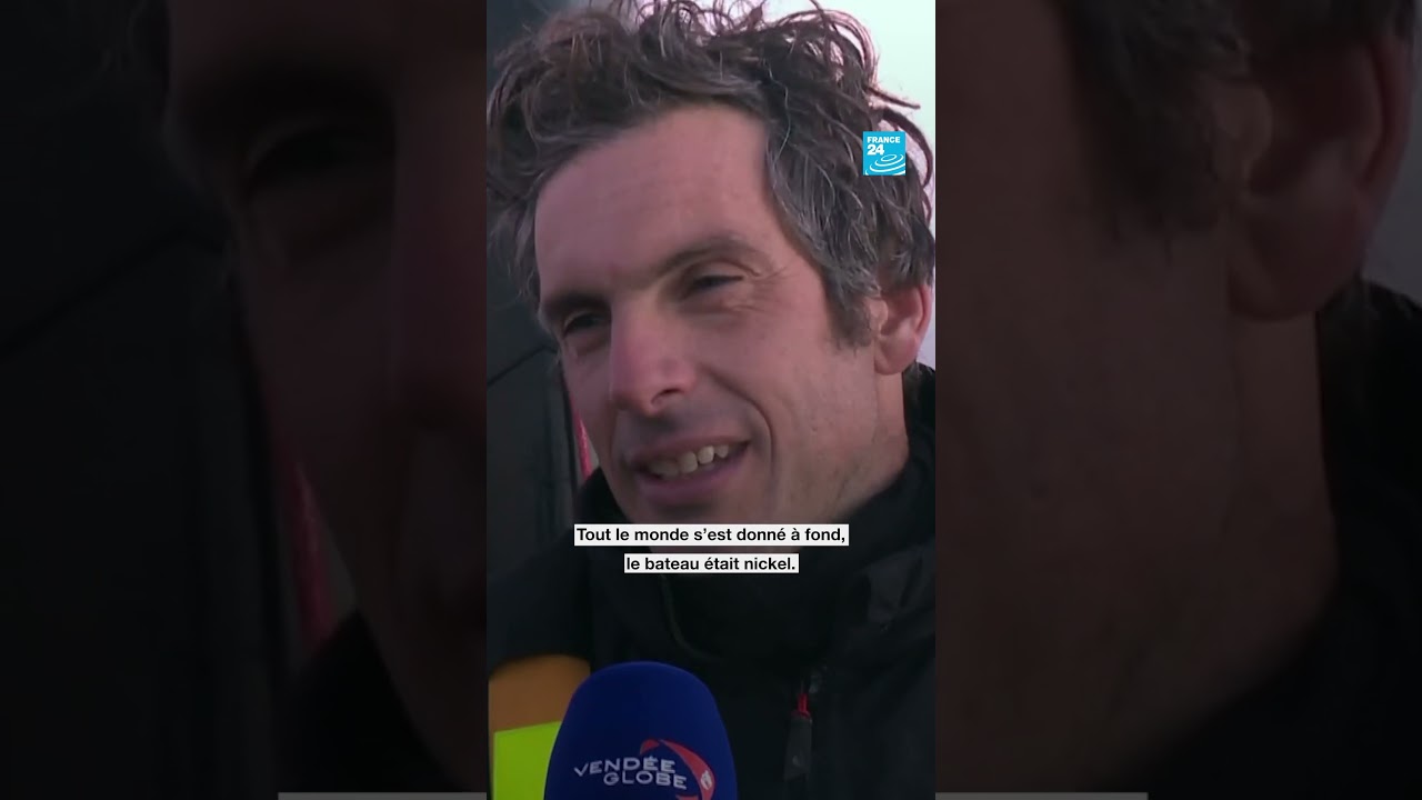 Charlie Dalin remporte le Vendée Globe en un temps record • FRANCE 24