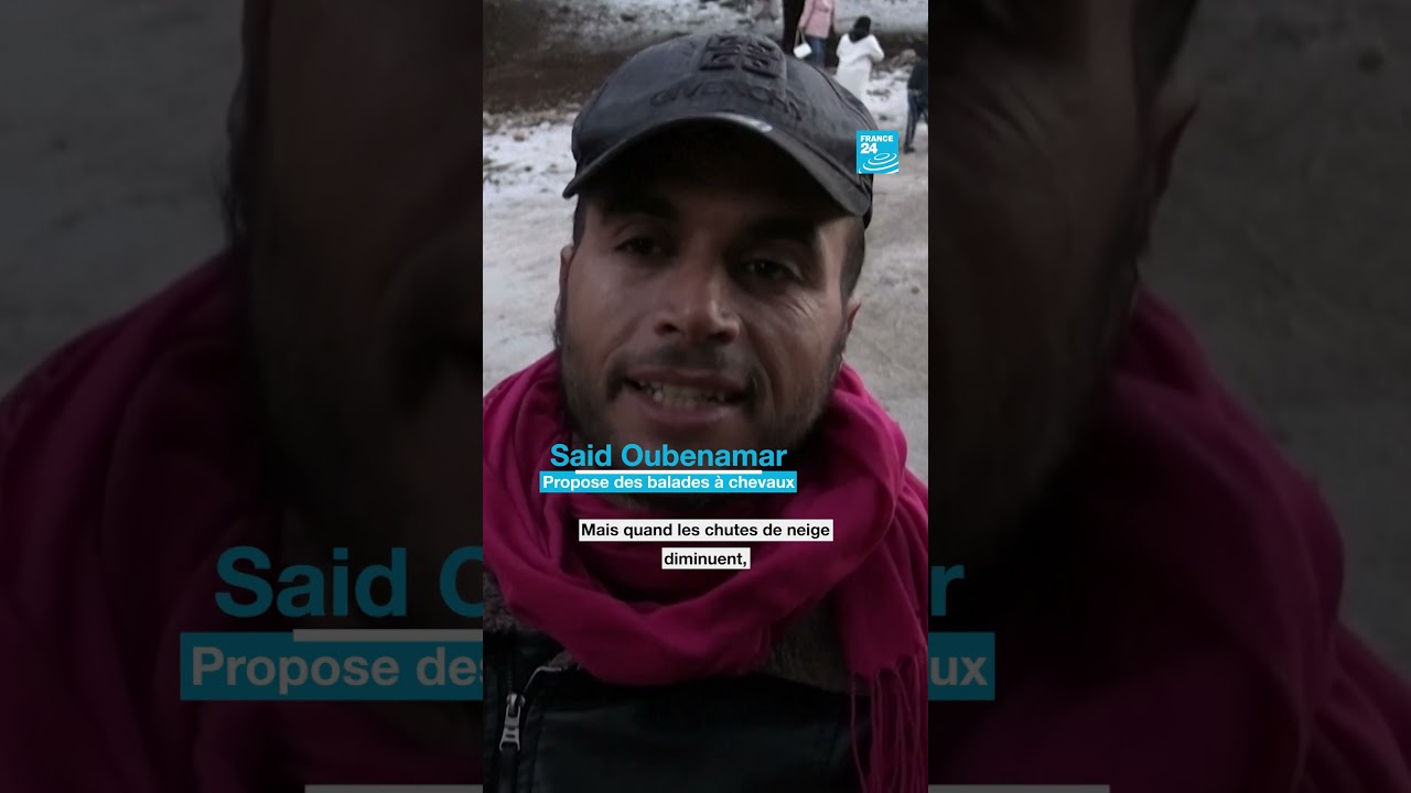Maroc : manque de neige dans la station de Michlifen  • FRANCE 24
