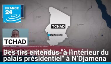 Tchad : des tirs entendus "à l'intérieur du palais présidentiel" à N'Djamena • FRANCE 24