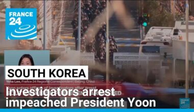 South Korean investigators arrest impeached President Yoon • FRANCE 24 English