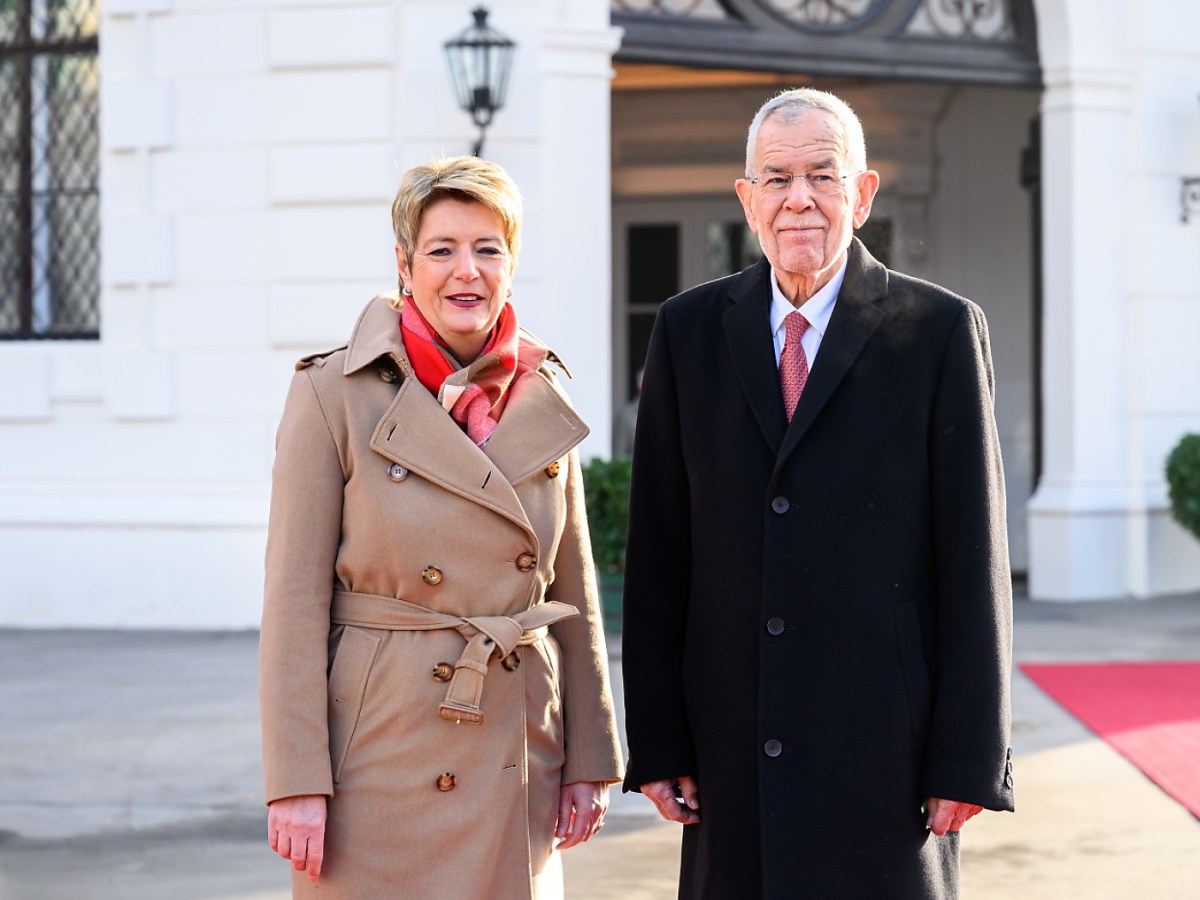 Swiss President Karin Keller-Sutter makes official visit to Austria