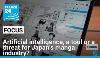 Artificial intelligence, a tool or a threat for Japan's manga industry? • FRANCE 24 English