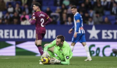 Karl Jakob Hein ei suutnud Real Valladolidi kaotusest päästa. Foto: Scanpix / Javier Borrego / AFP7 via ZUMA Press Wire