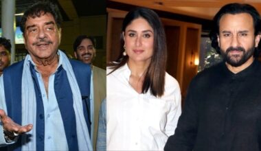 Shatrughan Sinha reacts to knife attack on Saif Ali Khan, shares his AI pic from hospital with Kareena Kapoor. See post | Bollywood