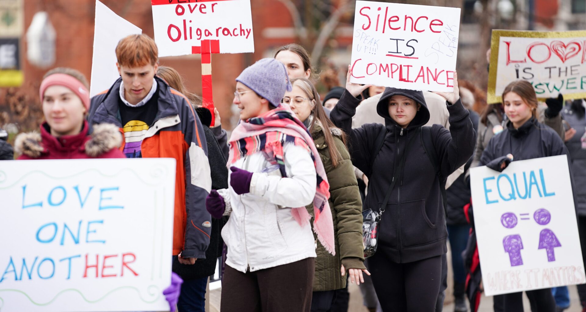 Socialists and activists vent about Trump at rally in Cincinnati