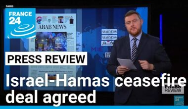 'We have a deal': Papers react to ceasefire between Israel and Hamas • FRANCE 24 English