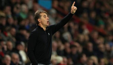 Julen Lopetegui directing West Ham (Adrian Dennis)
