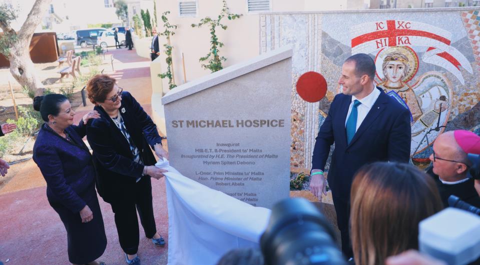 St Michael Hospice, a palliative care complex, inaugurated in Santa Venera