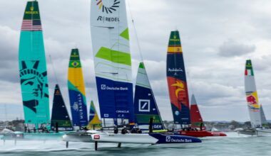 Australia beats Spain and Britain to win the New Zealand leg of SailGP
