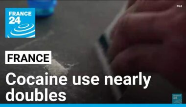 Cocaine use in France nearly doubles in a year, study finds • FRANCE 24 English