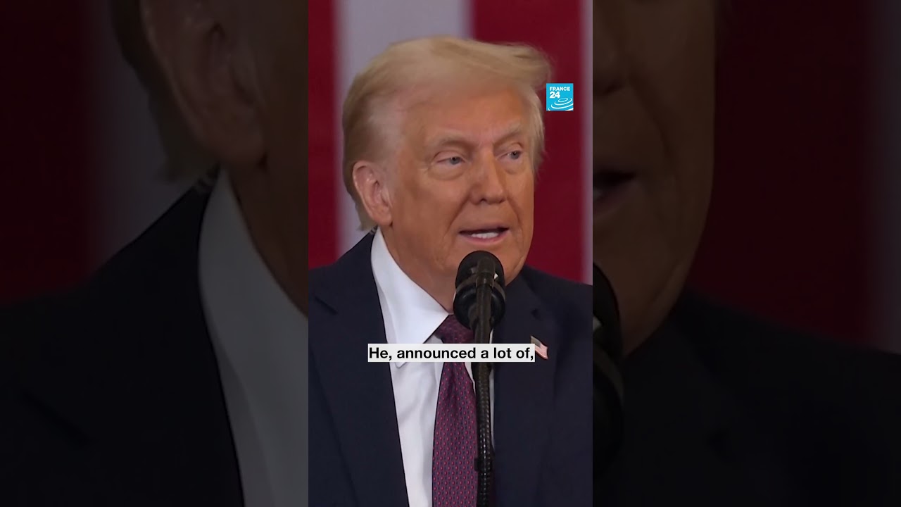 Immigration will be the key issue for #Trump - #inaugurationday🇺🇸 • FRANCE 24 English