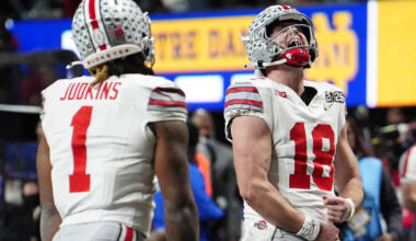 College Football Playoff: Ohio State gets first national title in 10 years with 34-23 win over Notre Dame