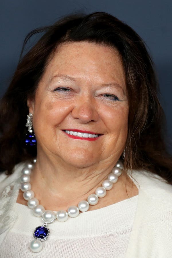 Australian Billionaire Rinehart Is Building A Big Gas Business