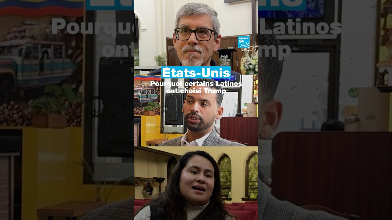 États-Unis : pourquoi certains Latinos ont choisi Trump • FRANCE 24