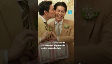🇹🇭 Près de 2000 couples #LGBT+ se marient en #Thaïlande, pionnière en #Asie du Sud-Est • FRANCE 24