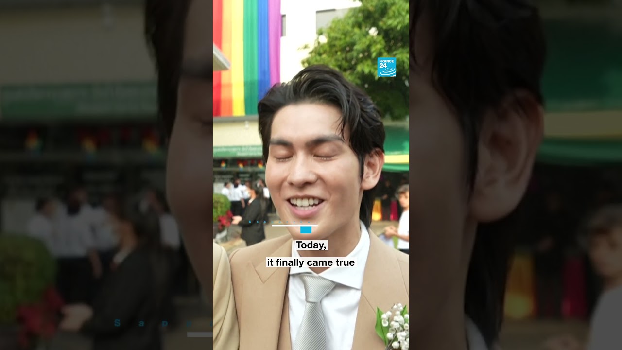 🇹🇭 Nearly 2,000 #LGBTQ #couples wed in #Thailand • FRANCE 24 English