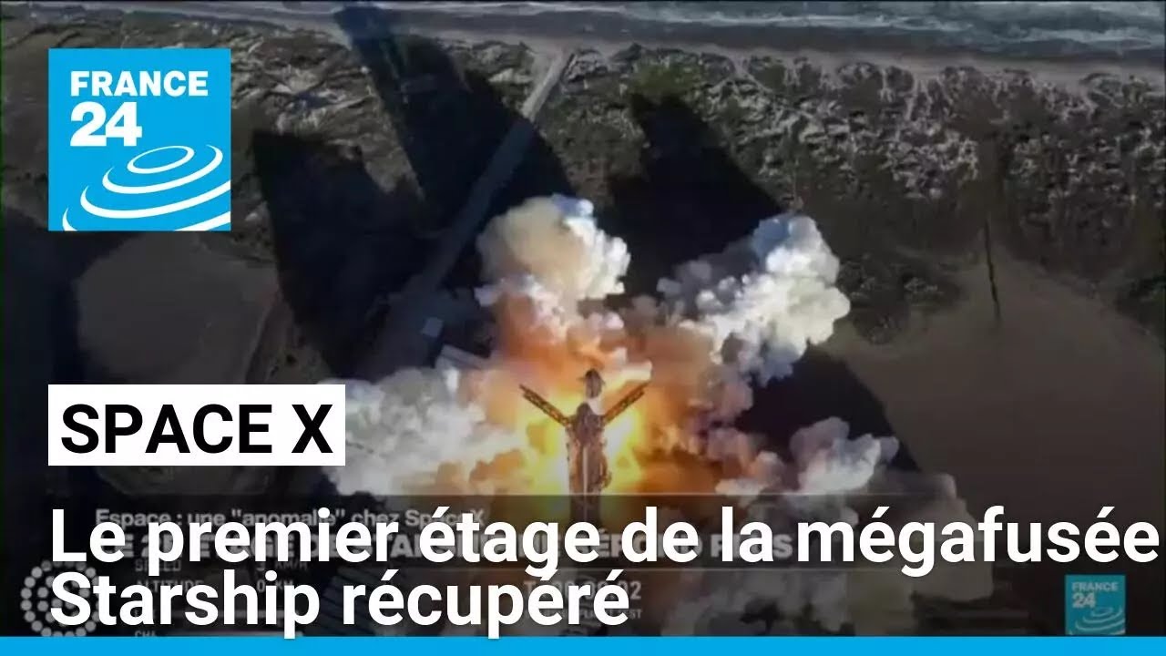 SpaceX réussit à récupérer le premier étage de sa mégafusée Starship, mais perd le second