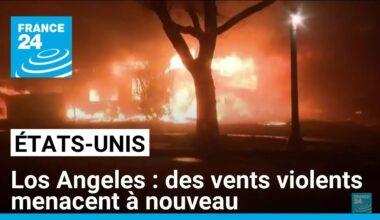 Incendies à Los Angeles : au moins 24 morts, des vents violents menacent à nouveau • FRANCE 24