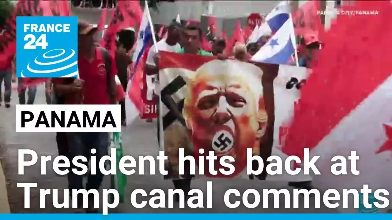 Panama tells Trump canal 'is and will remain' Panamanian • FRANCE 24 English
