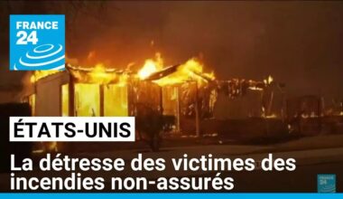 En Californie, la détresse de nombreuses victimes des incendies qui n'étaient pas assurés