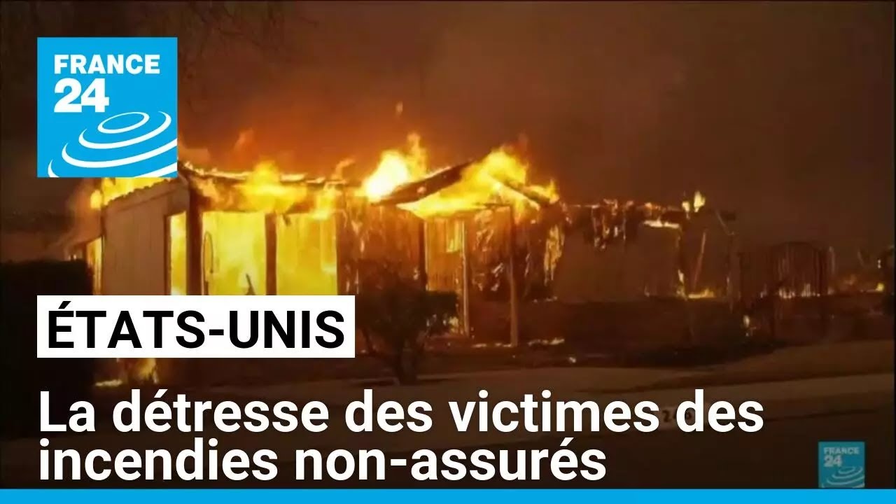 En Californie, la détresse de nombreuses victimes des incendies qui n'étaient pas assurés