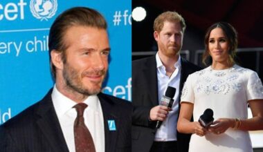 David Beckham continues to ‘hold a grudge’ against Prince Harry and Meghan Markle