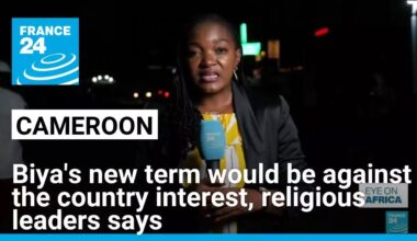 Biya's new term would be against the country interest, religious leaders says • FRANCE 24 English