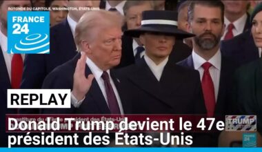REPLAY - Donald Trump prête serment et devient le 47e président des États-Unis • FRANCE 24