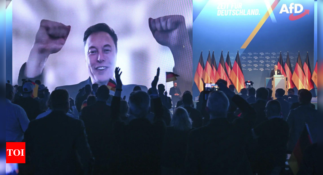 'Best hope': Elon Musk joins Germany's right-winger AfD's rally ahead of key elections