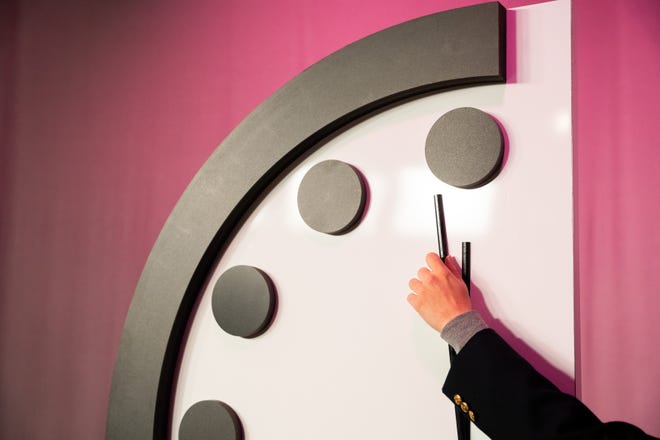 The Doomsday Clock – which measures how close humanity is to destroying itself – will get its annual reset on Tuesday, January 28, 2025 at 10 am EST.