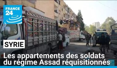 En Syrie, les appartements des soldats du régime Assad réquisitionnés • FRANCE 24