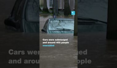 France: #Flooding in city of #Rennes as Storm #Herminia hits … • FRANCE 24 English