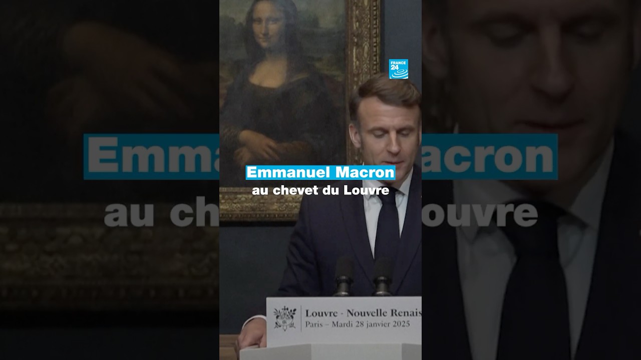 Emmanuel Macron au chevet du #Louvre • FRANCE 24