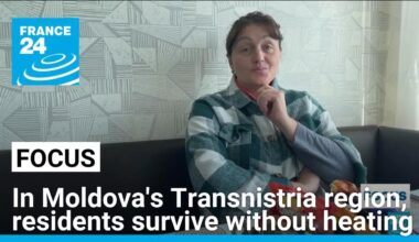 In Moldova's Transnistria region, residents survive without heating in middle of winter